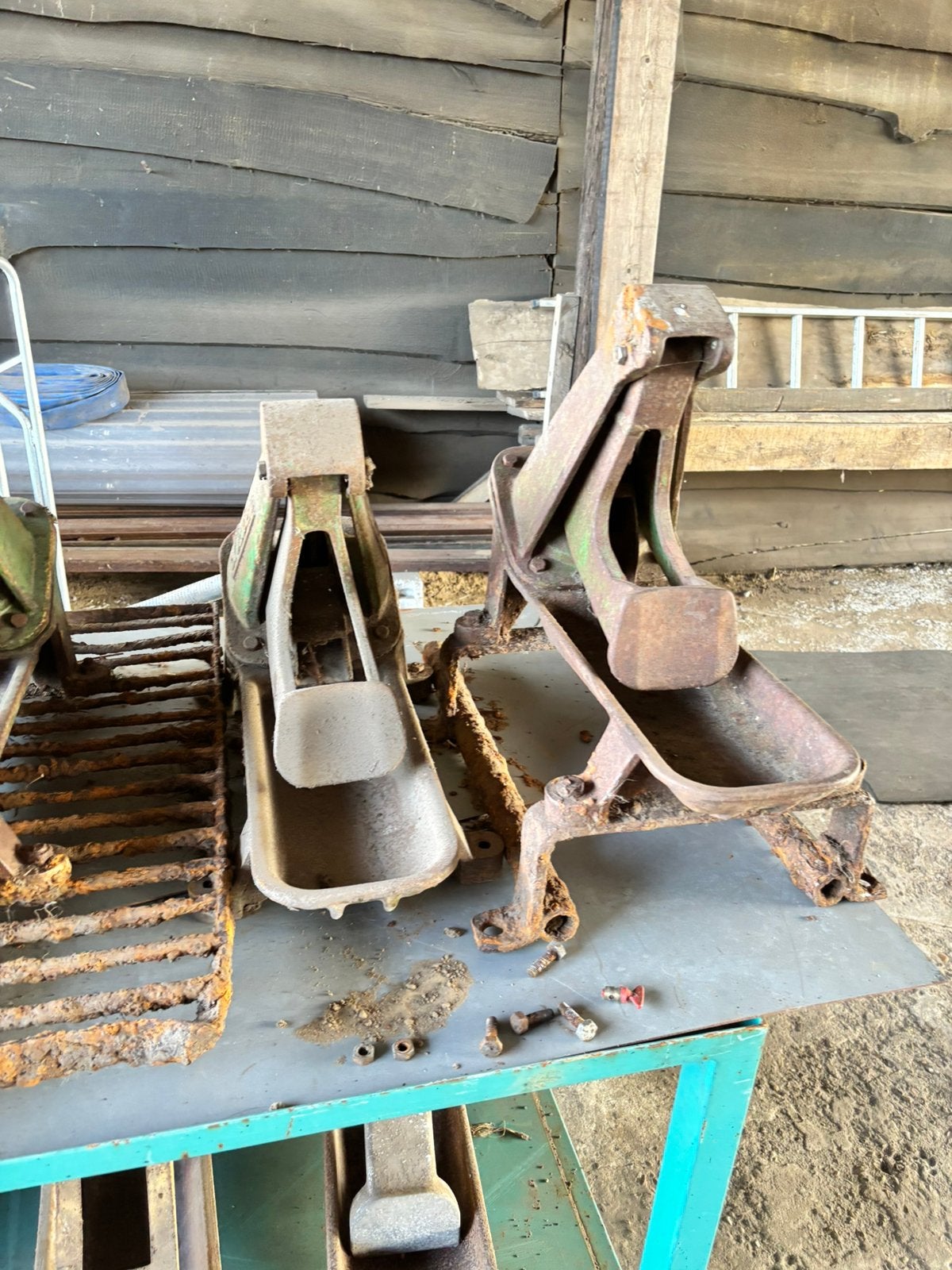 Weidepomp lister, Zakelijke goederen, Ophalen