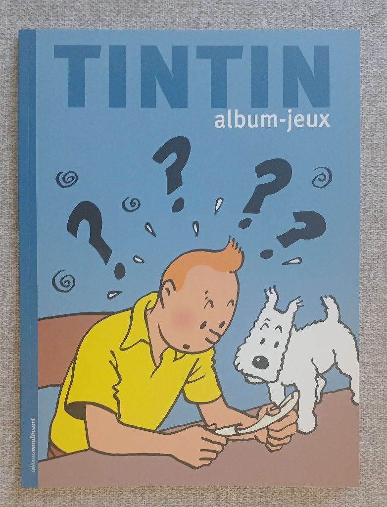 BD Tintin, album jeux EO Neuf Hergé, Une BD, Enlèvement ou Envoi, Neuf
