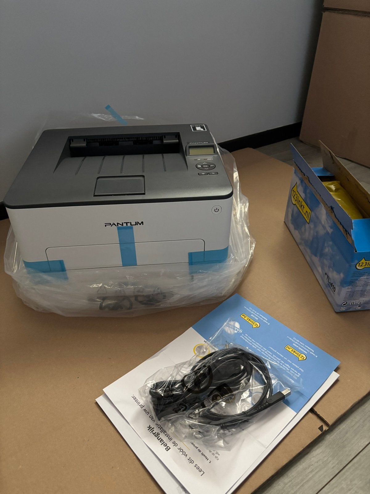 Printer (Nieuw) laser TL-410komt bij, Informatique & Logiciels, Imprimantes, Neuf, Imprimante, Enlèvement
