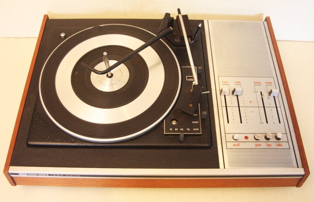 ITT Schaub-Lorenz 1250 Platenspeler / 1970 / Made In Germany, Ophalen of Verzenden, Niet werkend, Platenspeler