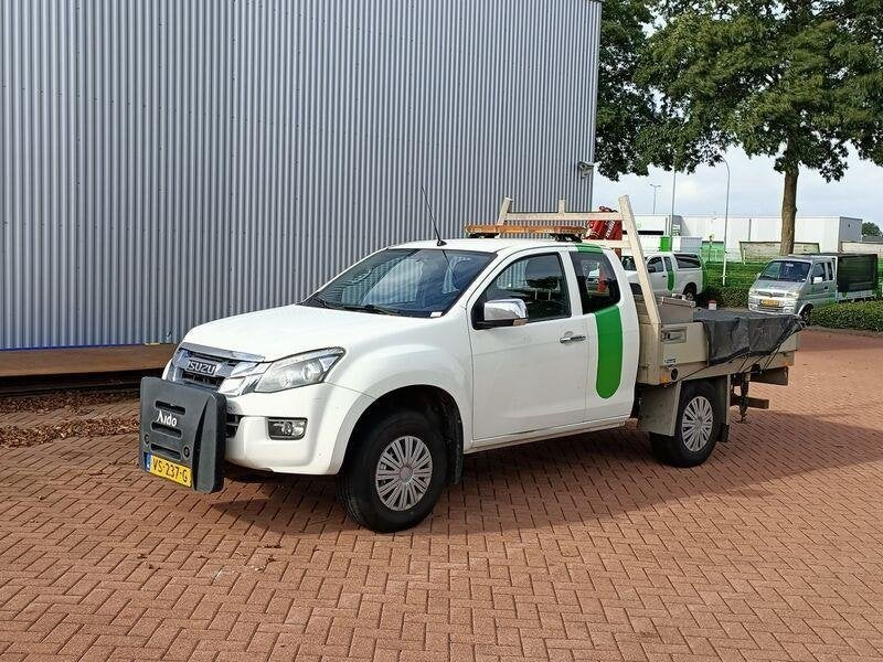 Bedrijfswagen met openlaadbak, Isuzu, D-Max met laadkraan Ma, Auto's, Euro 5, 4 cilinders, 120 kW, Bedrijf