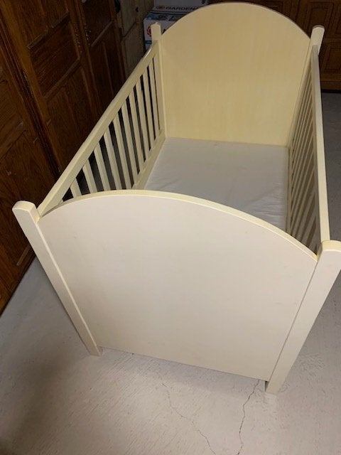 Kinderbedje, Ophalen, Gebruikt, 70 tot 85 cm, Lattenbodem
