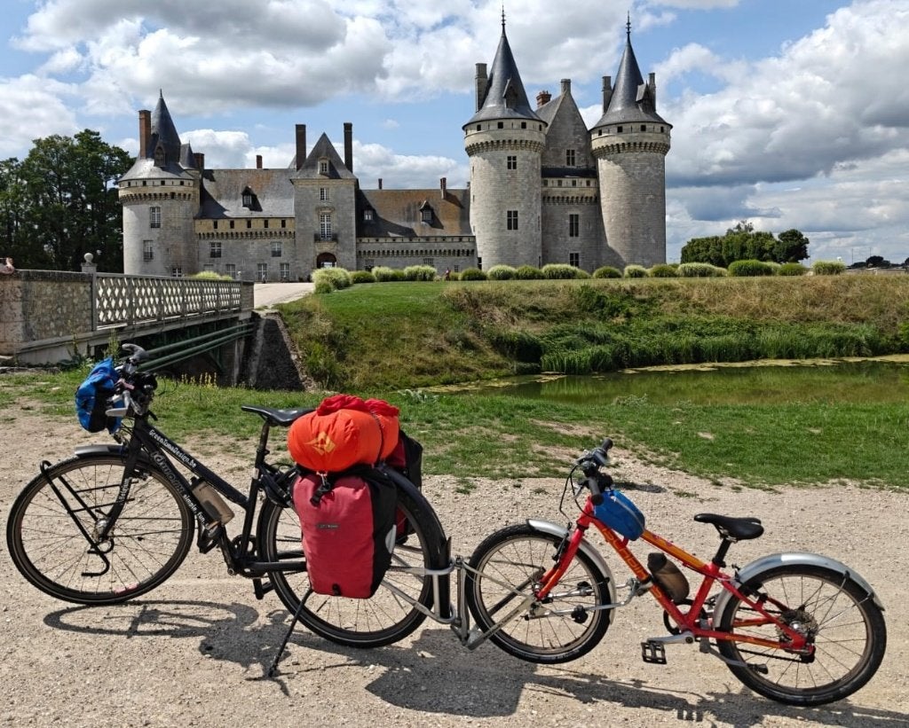 Follow Me ouder kind tandem systeem incl extra as 2e fiets, Ophalen, Gebruikt, FollowMe, Aanhangfiets