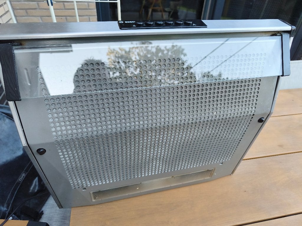 Bosch inox onderbouw afzuigkap 60 cm, Elektronische apparatuur, Afzuigkappen, Gebruikt, Onderbouw afzuigkap, Ophalen of Verzenden