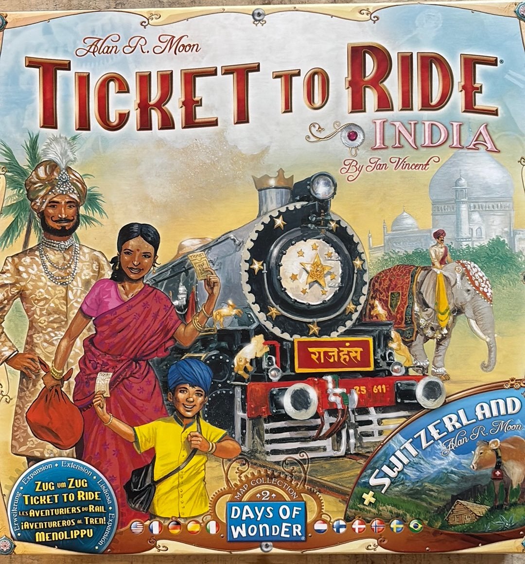 Ticket to ride India uitbreiding, Ophalen, Zo goed als nieuw