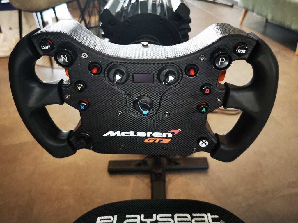 Fanatec GT DD Pro McLaren met gratis playseat, Ophalen, Zo goed als nieuw, Stuur of Pedalen, PlayStation 4