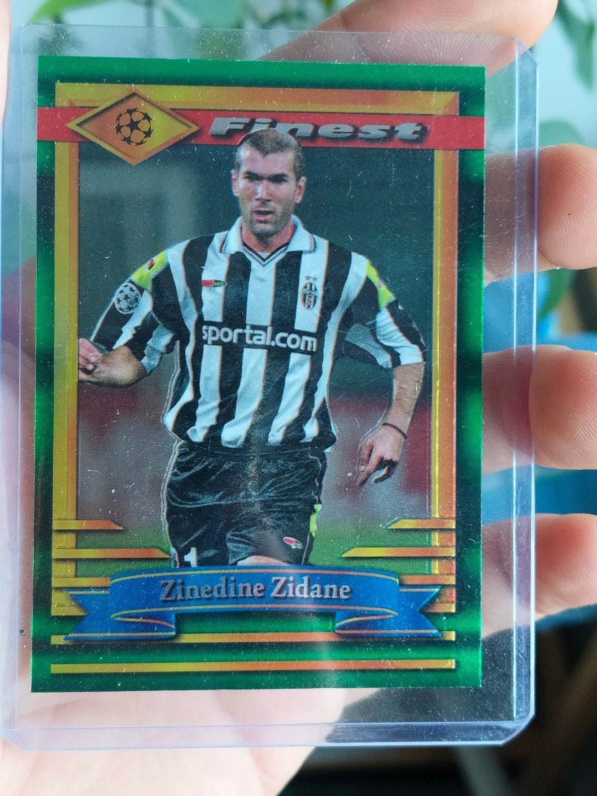 Topps finest Legend Zinedine Zidane Juventus, Ophalen of Verzenden