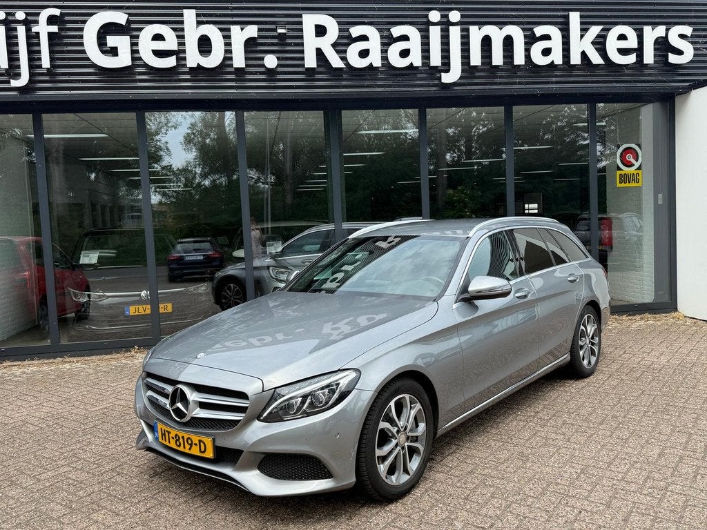 Mercedes-Benz C-Klasse Estate 350 e Lease Edition (bj 2015), Auto's, Mercedes-Benz, Automaat, Achterwielaandrijving, Gebruikt