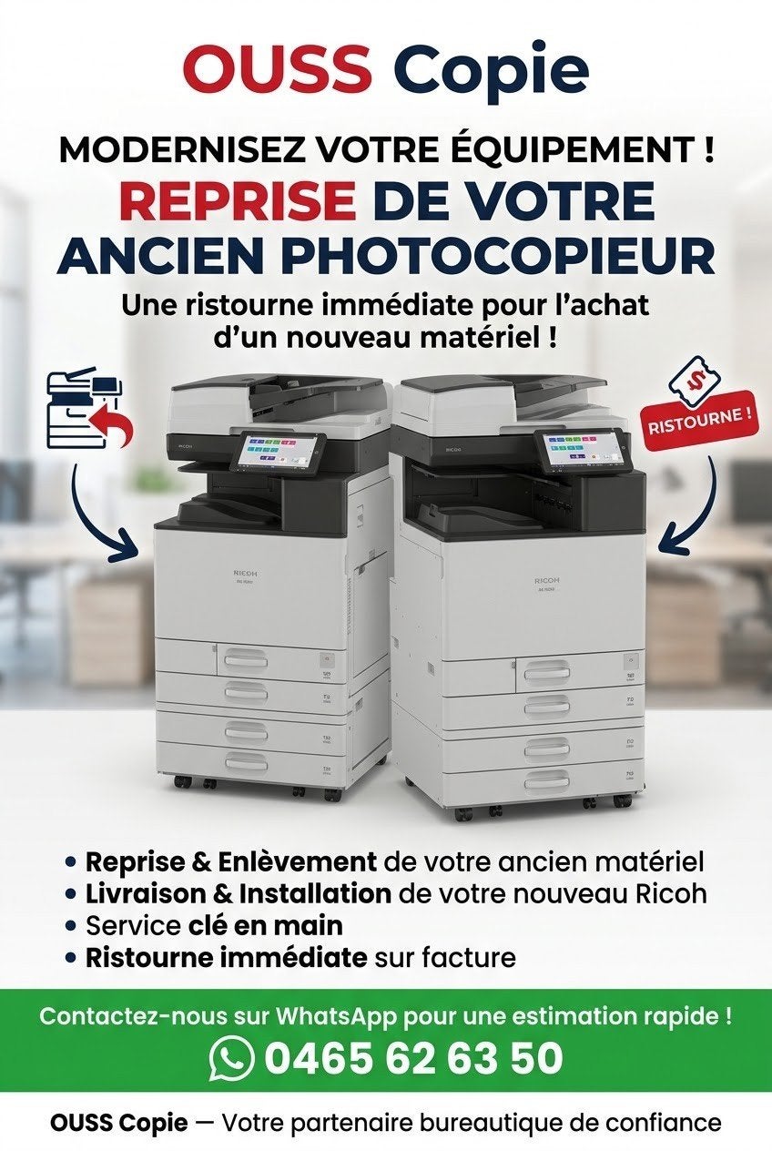 Ricoh, Ophalen