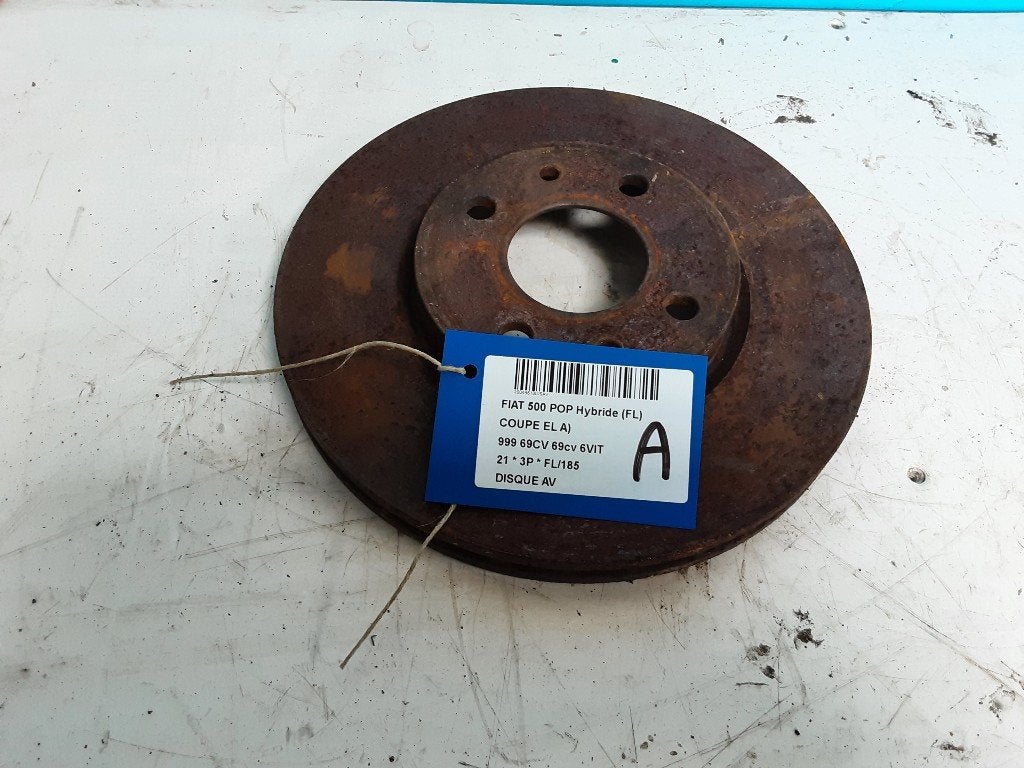 FREIN DISQUE AVANT Fiat 500 (312) (01-2007/12-2012), FCA Germany GmbH, IPC D1-09 Bahnhofsplatz
65423  Rüsselsheim am Main, DE