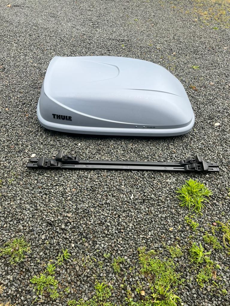 Thule dakkofer + met unversal dakdragers, Auto diversen, Dakkoffers, Ophalen, Zo goed als nieuw