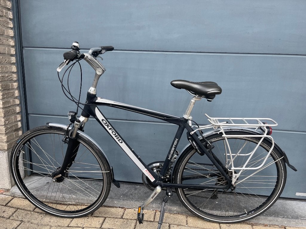 Heren trekkingfiets Oxford Kingston 27V, Fietsen en Brommers, Ophalen, Velgrem, Versnellingen, 49 tot 53 cm
