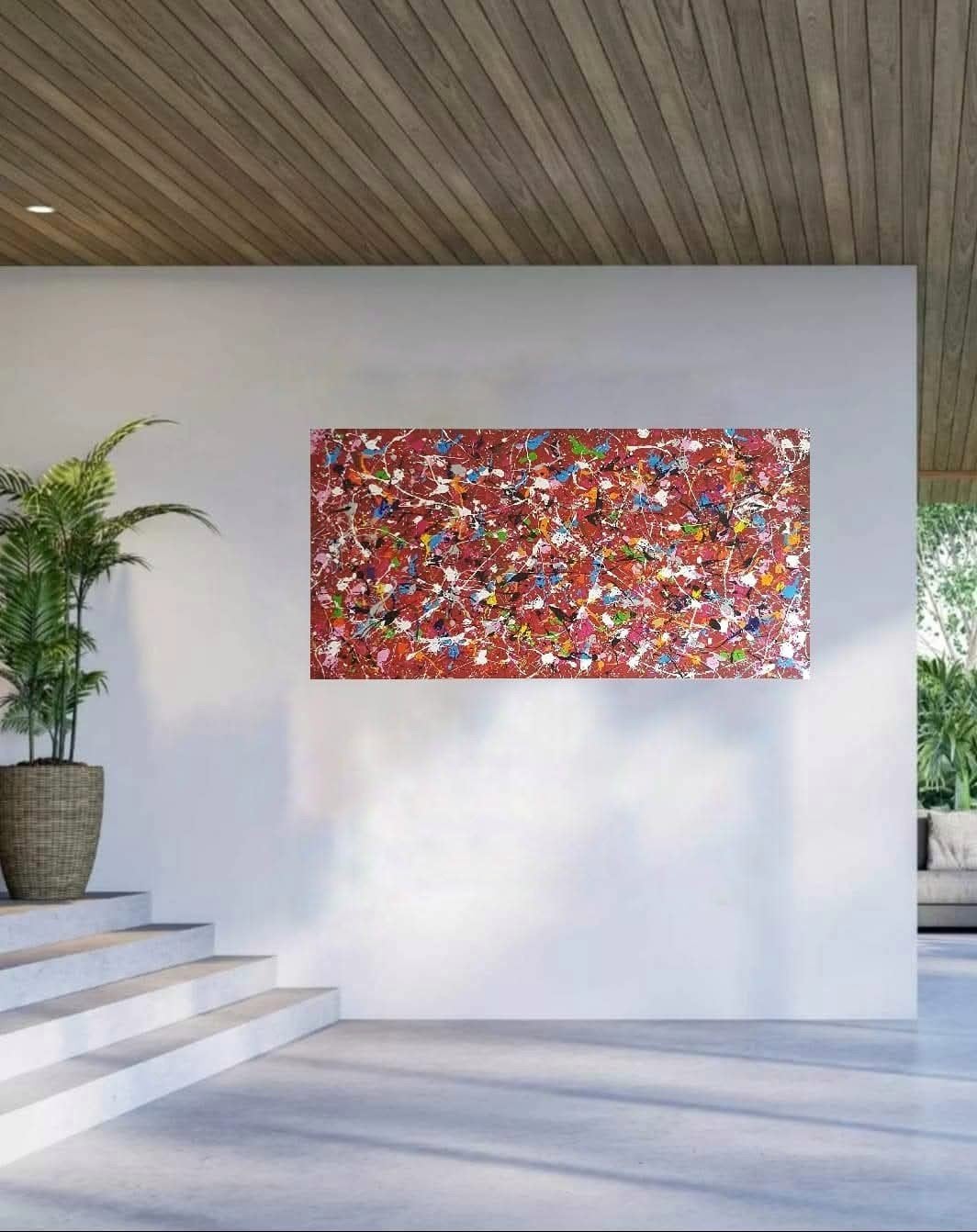 L'amour de la vie, Antiquités & Art, Art | Peinture | Abstraite, Enlèvement