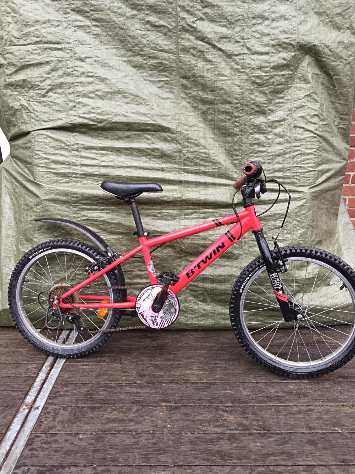 vélo enfant, Vélos & Vélomoteurs, Enlèvement, Utilisé, Frein sur jante, 16 à 20 pouces