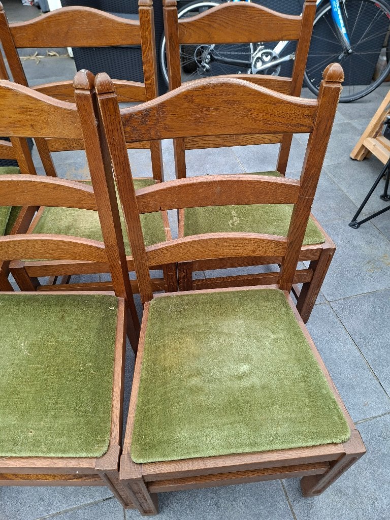 Stoelen, Ophalen, Gebruikt, Hout, Vijf, Zes of meer stoelen