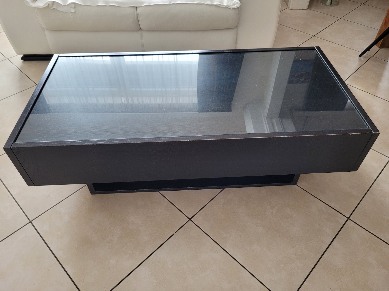 Table basse avec rangements, Enlèvement