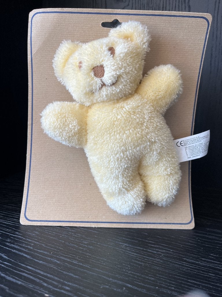 Nicotoy teddybeer op originele kaart - Nieuw, Neuf, Enlèvement ou Envoi, Overige karakters, Ours
