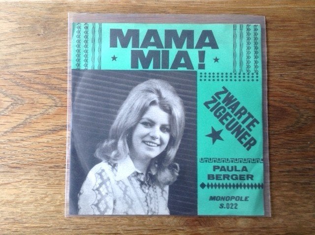single paula berger, 7 inch, Single, Ophalen of Verzenden, Fotohoes