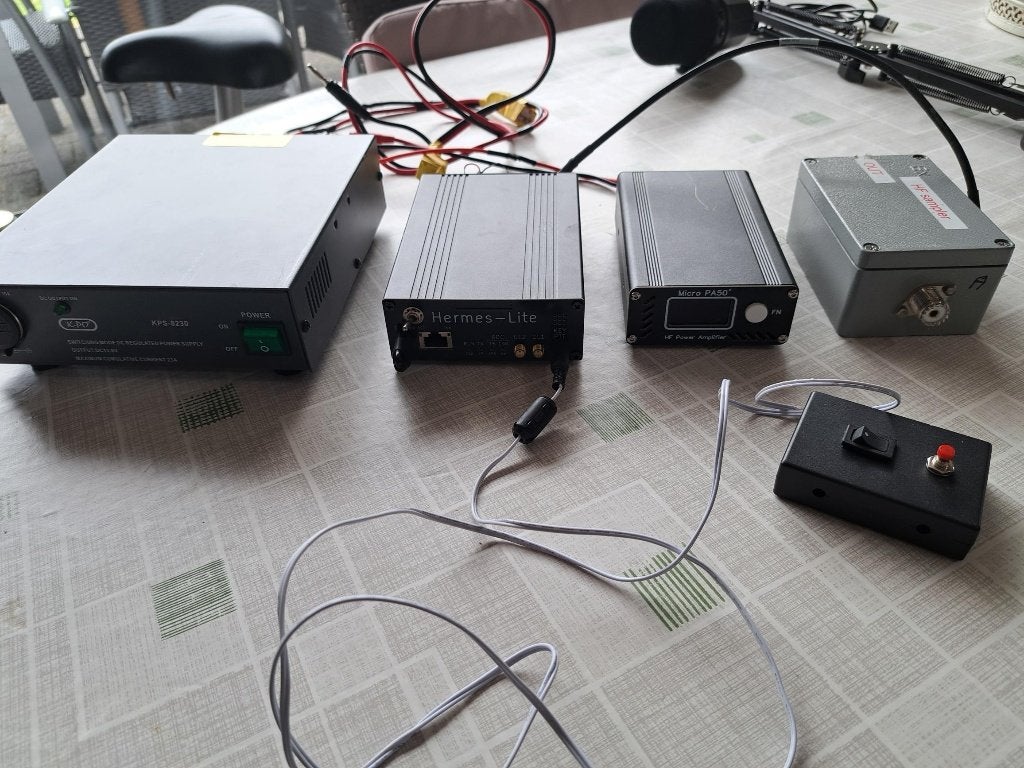 hf installatie SDR hermes lite 2.0 / versterker /sampler enz, Telecommunicatie, Zenders en Ontvangers, Ophalen of Verzenden, Zo goed als nieuw