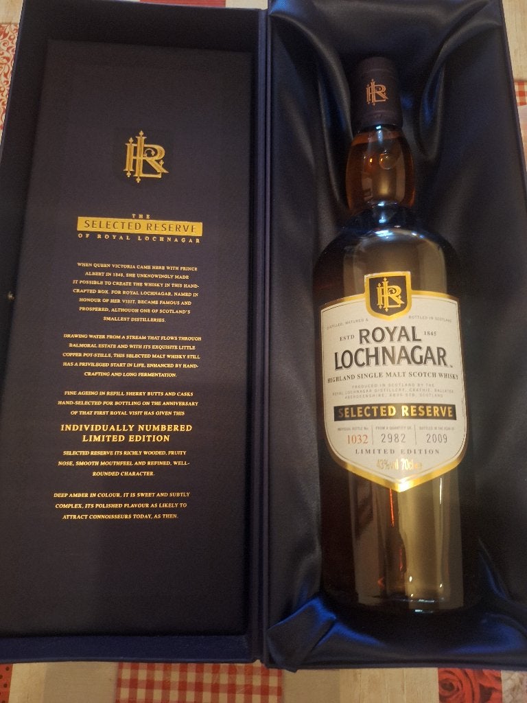Whisky Royal Lochnagar selected reserve, Ophalen of Verzenden