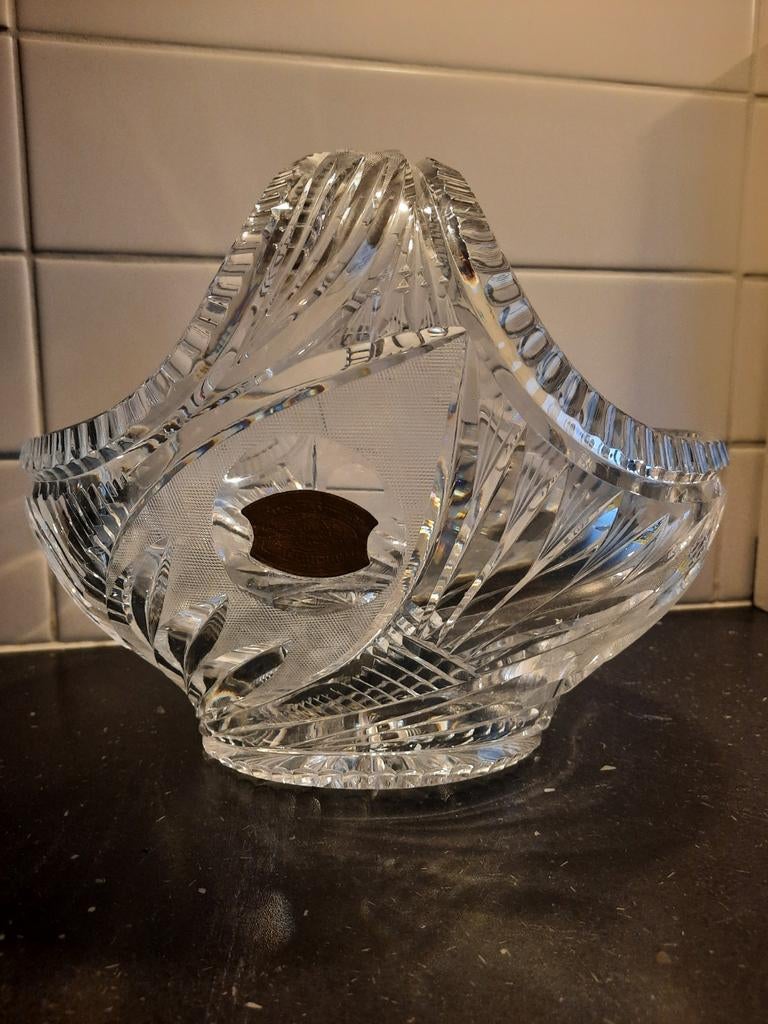 Kristal korf van val Saint lambert, Antiek en Kunst, Ophalen