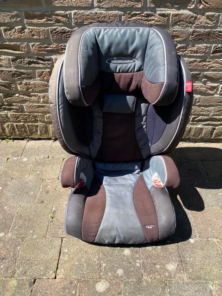 Isofix kinder autostoel Storchenmühle, Gebruikt, 9 t/m 18 kg, Isofix, Verstelbare rugleuning