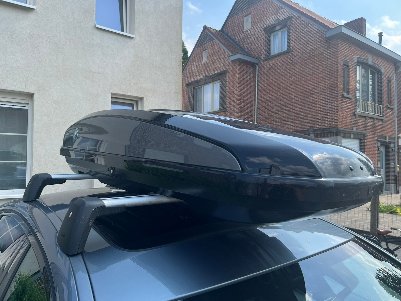 Bmw dakkoffer 320 liter, Autos : Divers, Coffres de toit, Comme neuf, Enlèvement