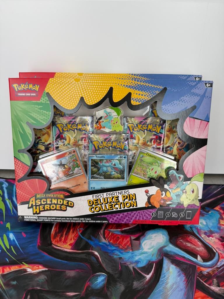 Pokémon ME02.5 Ascended Heroes Deluxe Pin Collection, Ophalen of Verzenden, Zo goed als nieuw