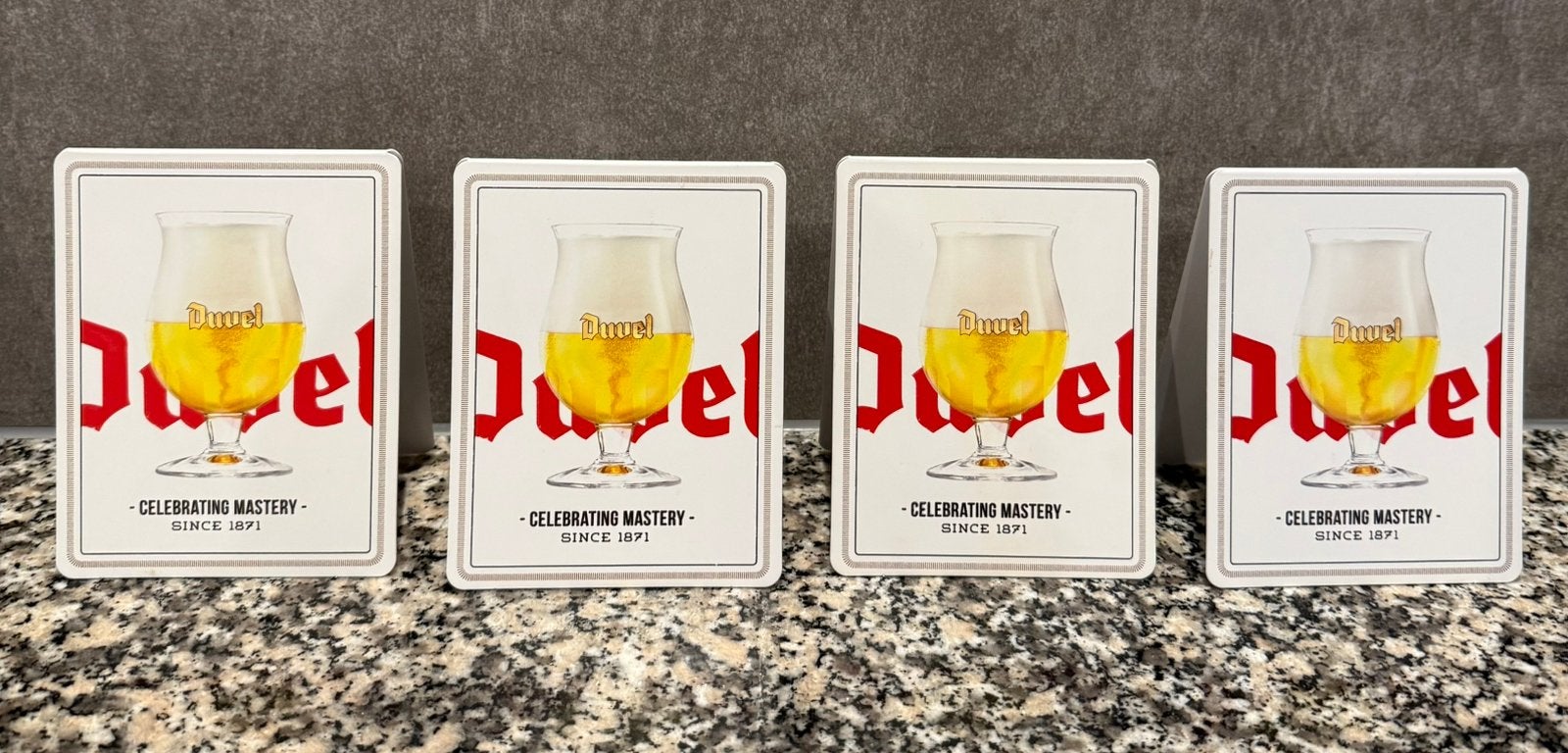Duvel tafelbordjes, Verzamelen, Ophalen, Duvel