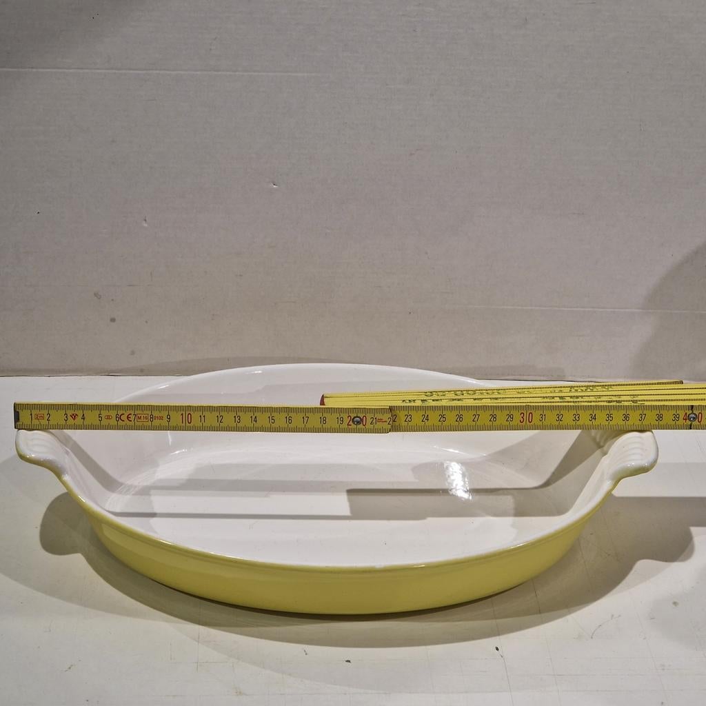 AC Cousances ovenschaal , gietijzeren emaille schaal creuset, Huis en Inrichting, Keuken | Potten en Pannen, Ophalen of Verzenden
