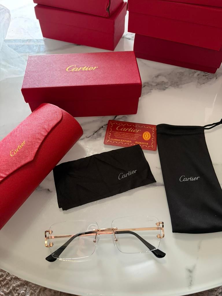 Cartier bril, Handtassen en Accessoires, Ophalen of Verzenden, Zo goed als nieuw, Bril