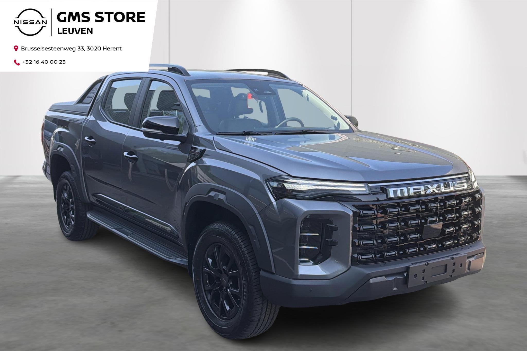 Maxus T60Max Pick-up 360Cam-Carplay-Aut-Airco, Auto's, Automaat, Zwart, Bedrijf, Nieuw