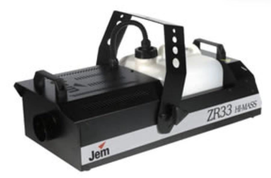 Nieuwe JEM ZR33 Hi Mass Rookmachine DMX 1500W, Ophalen of Verzenden, Nieuw, Licht, Geluidgestuurd