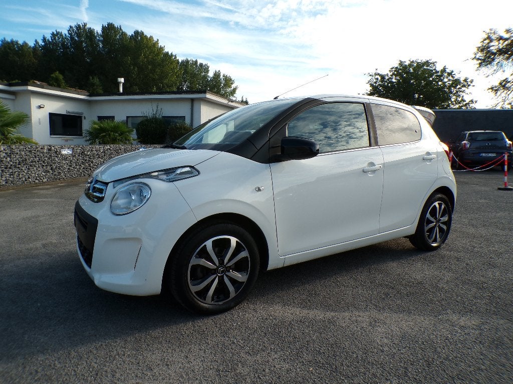 Citroën C1 1.0i Automatique/Clima/Média/Garantie/CT OK, Autos, Achat, Euro 6, Entreprise, Noir