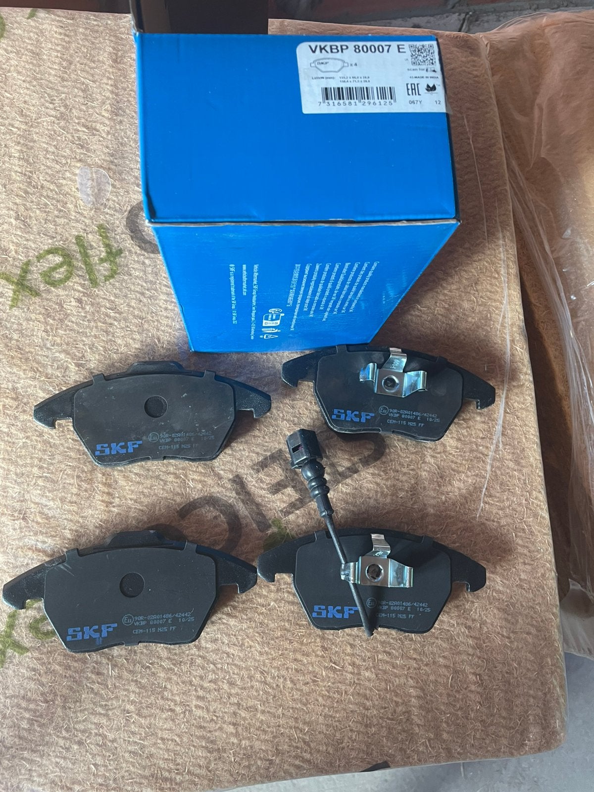 Plaquettes frein avant vw/audi, Ophalen, Audi