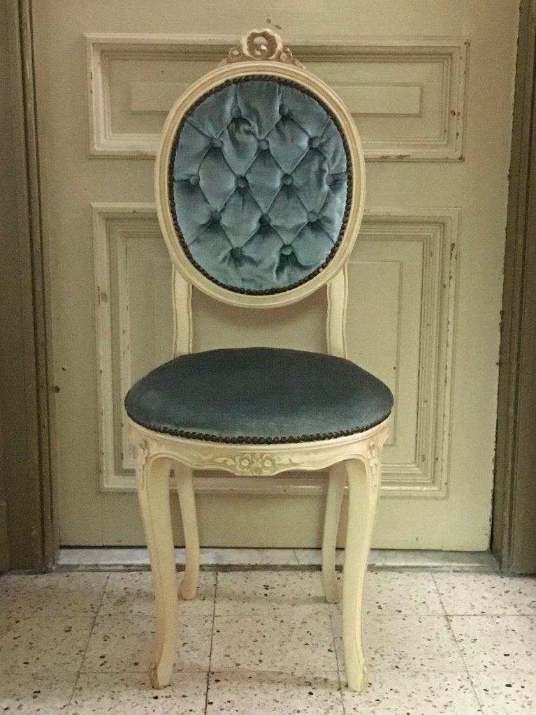 prachtige stoel neorococo neobarock, Ophalen