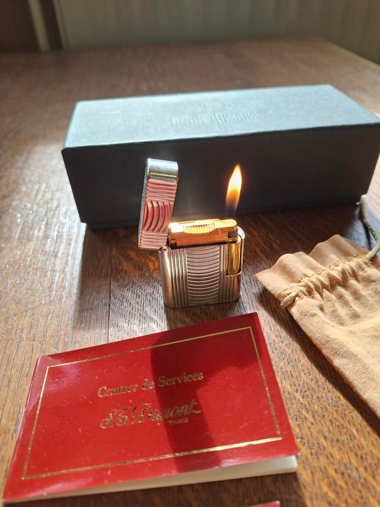 Briquet St Dupont Soubreny en parfait état, Enlèvement ou Envoi, Briquet