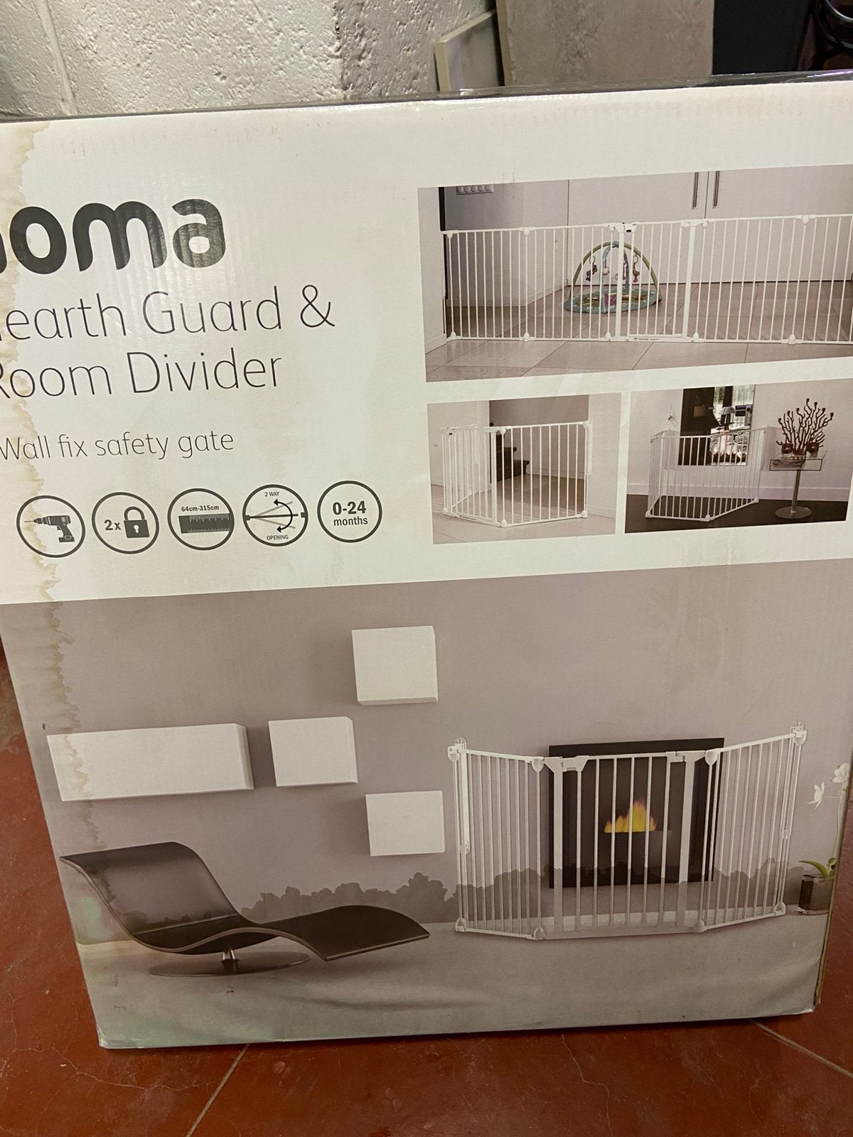 Barrière de sécurité pour bébés et enfants de marque NOMA, Enfants & Bébés, Barrières, Barrière de sécurité, Enlèvement, Utilisé