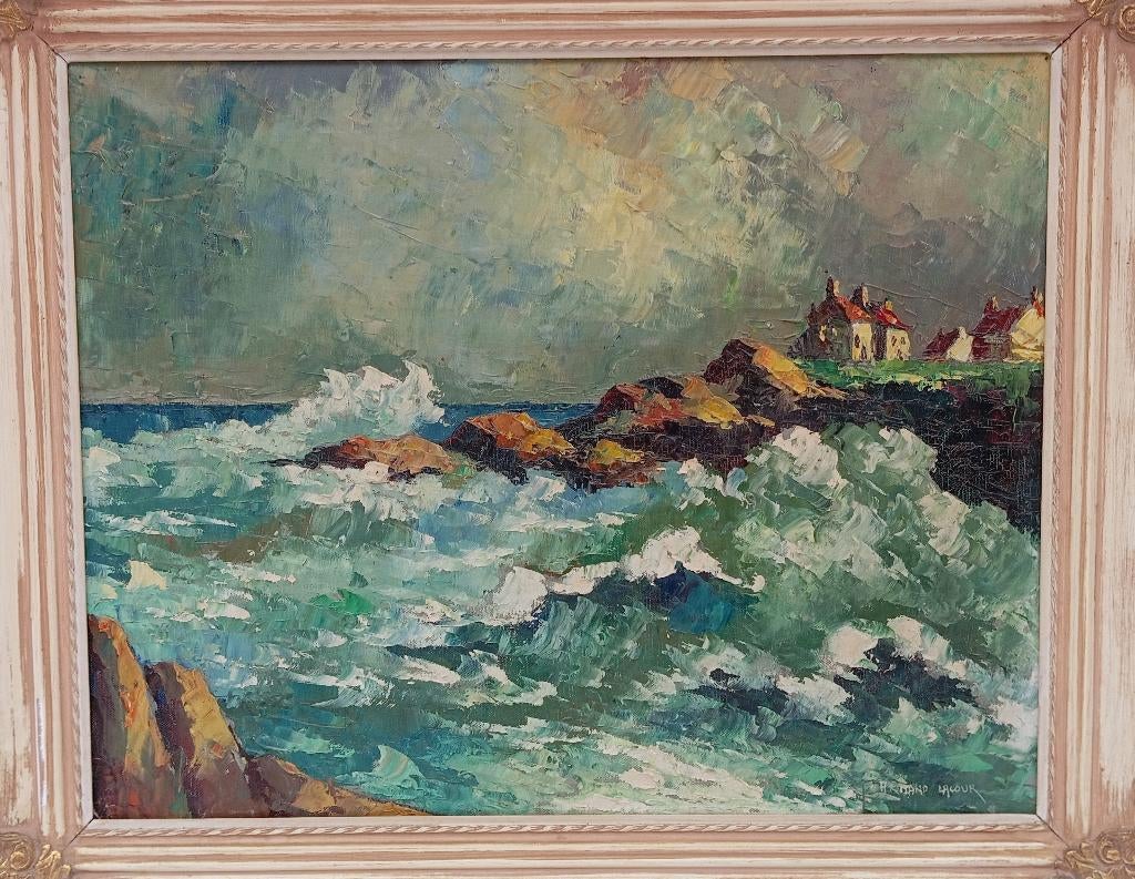 ARMAND LACOUR (1910-1970) peignant le luminisme, Antiquités & Art, Art | Peinture | Classique, Enlèvement ou Envoi