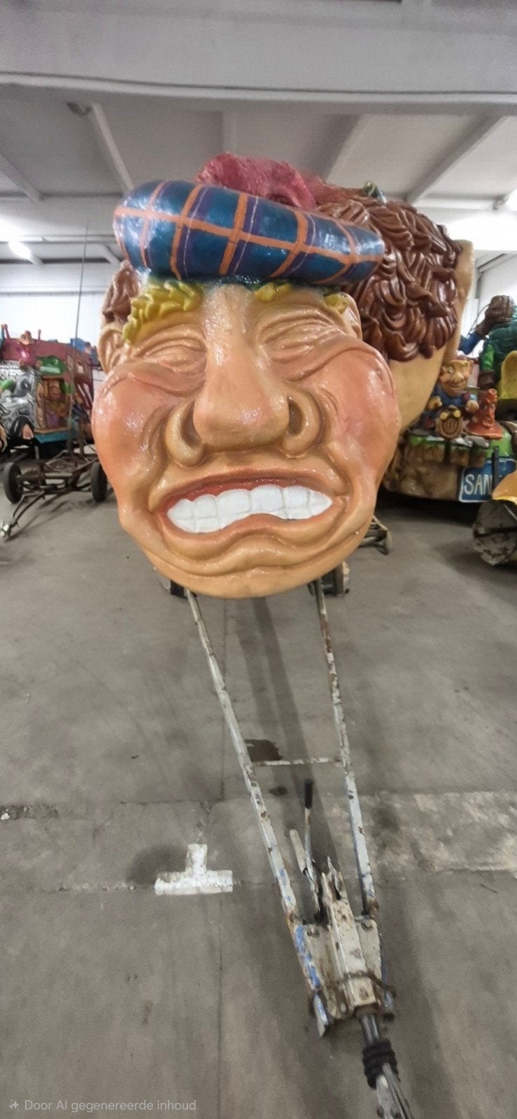 carnaval, Ophalen