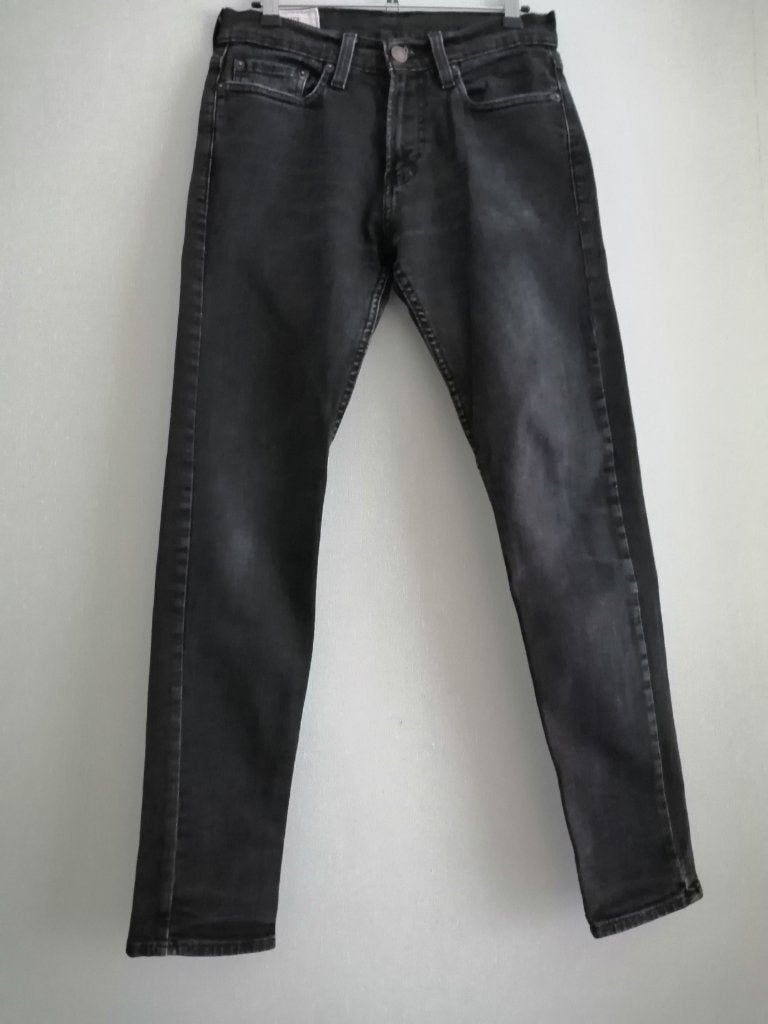 mooie zwarte jeansbroek Hollister W28/L30, Kleding | Heren, Spijkerbroeken en Jeans, Ophalen of Verzenden, Gedragen, Zwart, Hollister