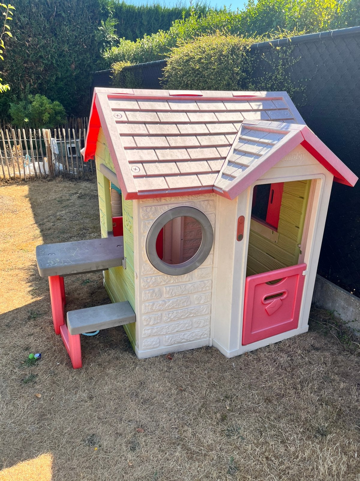 Smoby speelhuis, Kinderen en Baby's, Speelgoed | Buiten | Speelhuisjes, Ophalen, Gebruikt, Kunststof