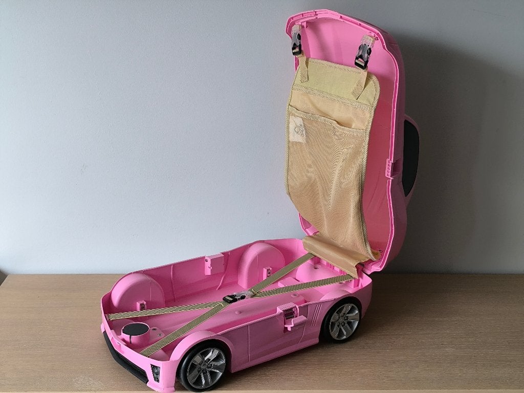 Welly Ridaz Valise de voyage/ voiture pour enfants. (Rose), Roulettes, Plastique dur, Moins de 35 cm, Enlèvement
