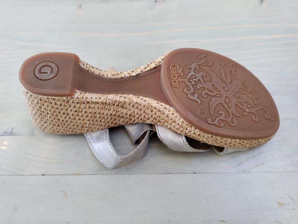 Sandaal, goudkleurig, maat 39, Kleding | Dames, Ophalen, Overige kleuren, Gabor, Sandalen of Muiltjes