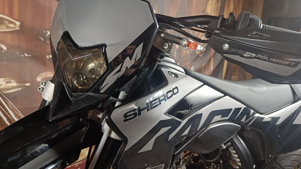 Sherco SM-RS 50 Blackmoon 2023, Vélos & Vélomoteurs, Autres marques, Comme neuf, 6 vitesses, Enlèvement