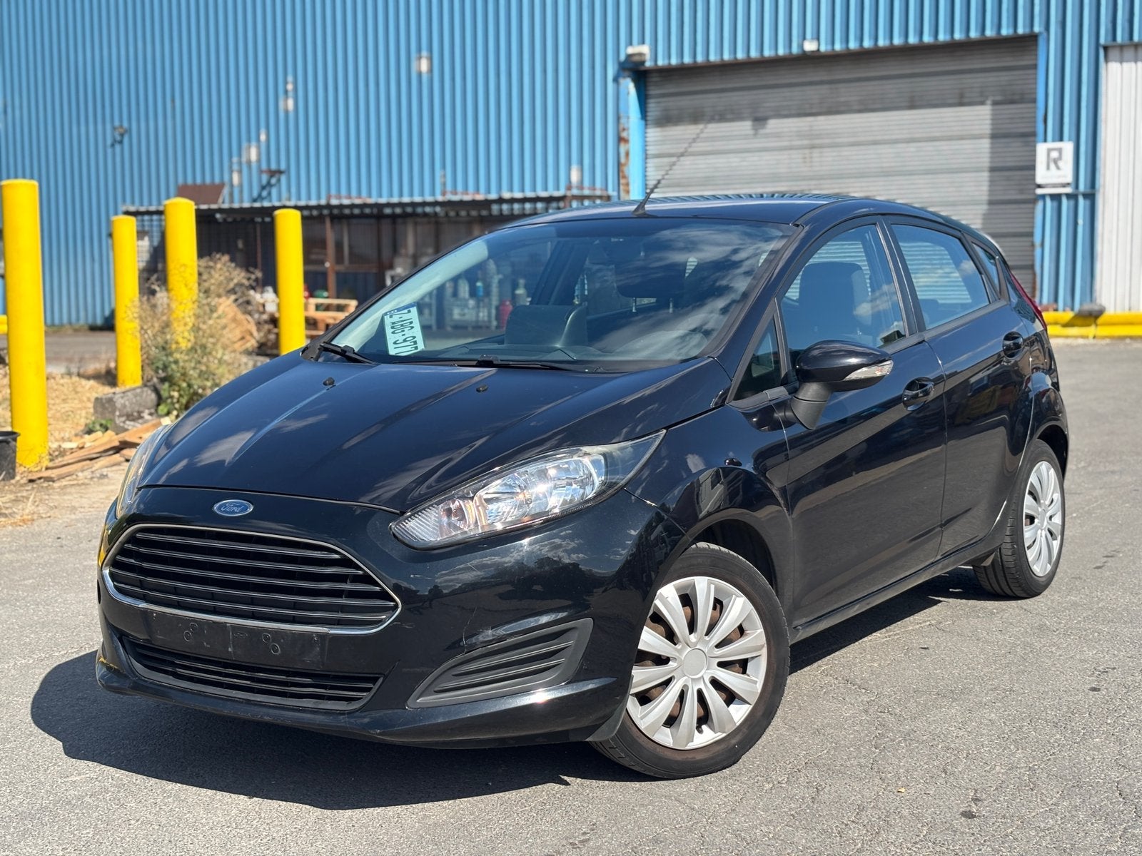 FORD Fiesta 2014 226.500km 1.3 Essence Boite Manuelle AIRCO, Euro 5, Zwart, Elektrische ramen, Zwart