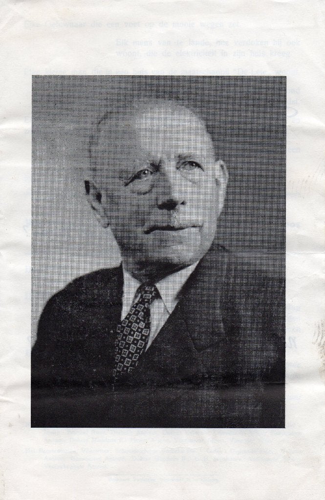 Geluwe 1965 folder hulde burgemeester Achiel Flament, Boeken, Ophalen