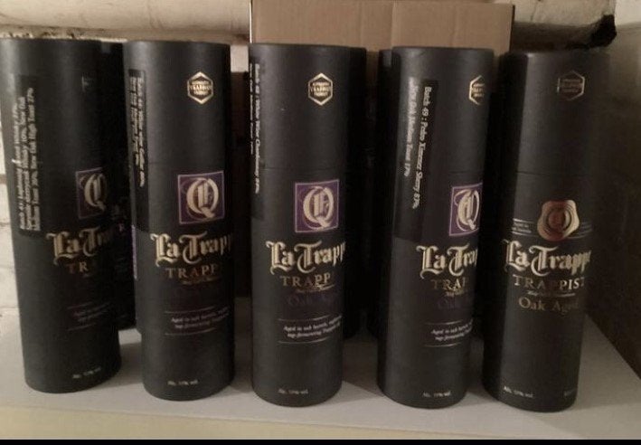 La Trappe Quadrupel Oak Aged - Un pur plaisir (à la bière), Enlèvement ou Envoi, Neuf, Bouteille(s), La Trappe