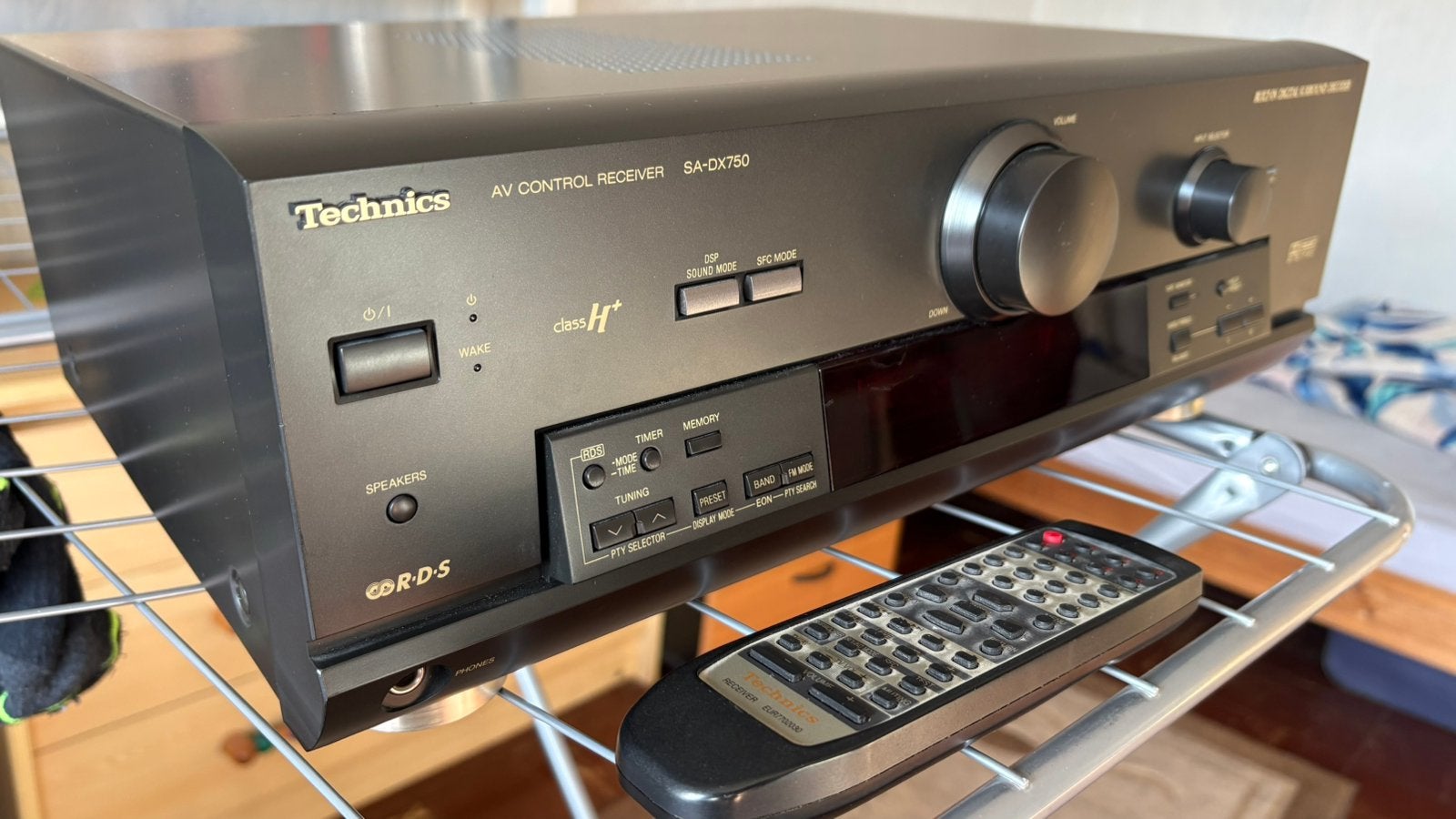Technics SA-DX750 + télécommande originale, TV, Hi-fi & Vidéo, Enlèvement ou Envoi, Comme neuf