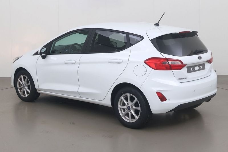 Ford Fiesta business ecoboost 100 powershift, Auto's, Ford, Automaat, Overige bekleding, Wit, 100 pk